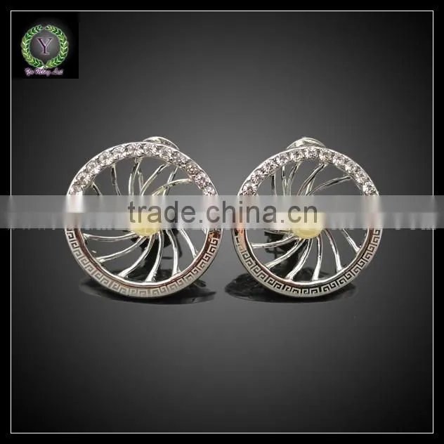 Hot Sale Fashion Necklace Earrings ringJewelry Set,