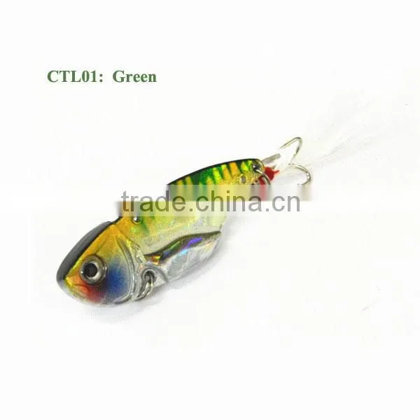 Wholesale Artificial Metal Fishing Lure Metal Vibe Fishing Lures