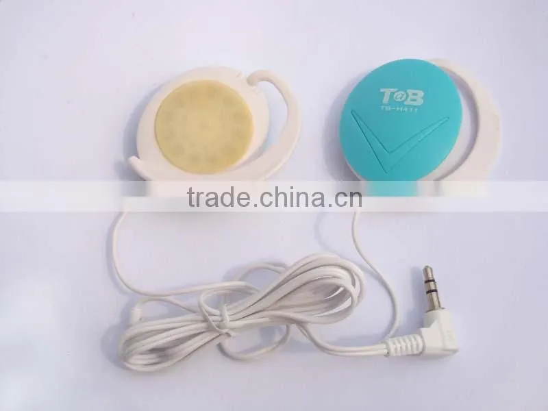 Best selling products 2015 China wholesale wired ear hook ear hanging headphones with mic