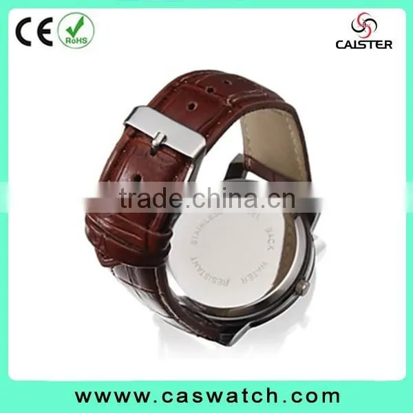 Hot fashion black case quartz watch, diamond simple watch face , shiny water resistant stainless steel back watch reloj