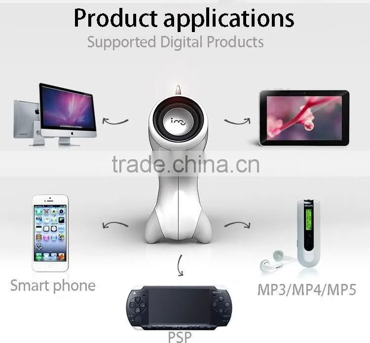 2015 new lovely horse speaker with USB charge