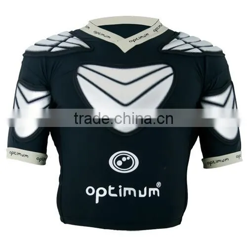 Rugby protection padded top short American Football pro combat compression gear padded protection wear