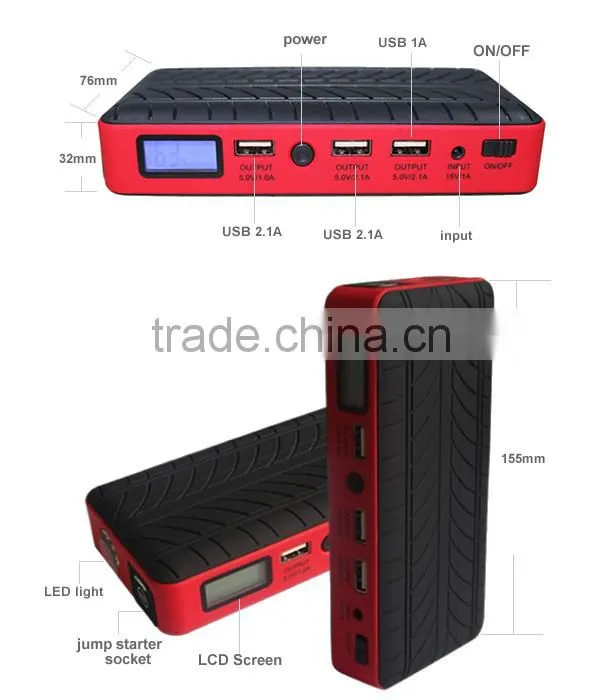 2015 portable car emergency tool kit portable power jump starter
