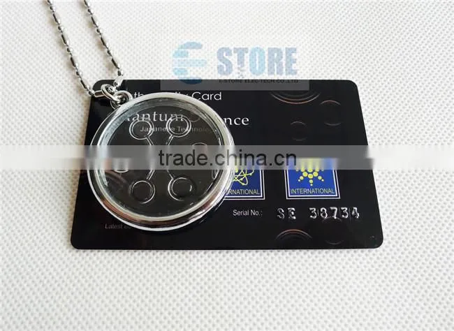 Scalar pendant with quantum energy + rope +Authenticity card+package box