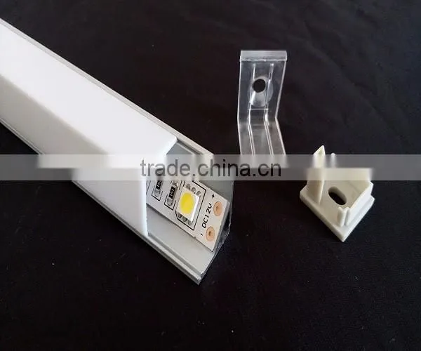 aluminum corner LED profile, alu profiles for led strip corner used SML-ALP005