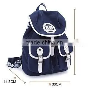 Alibaba China wholesale backpack canvas school bag