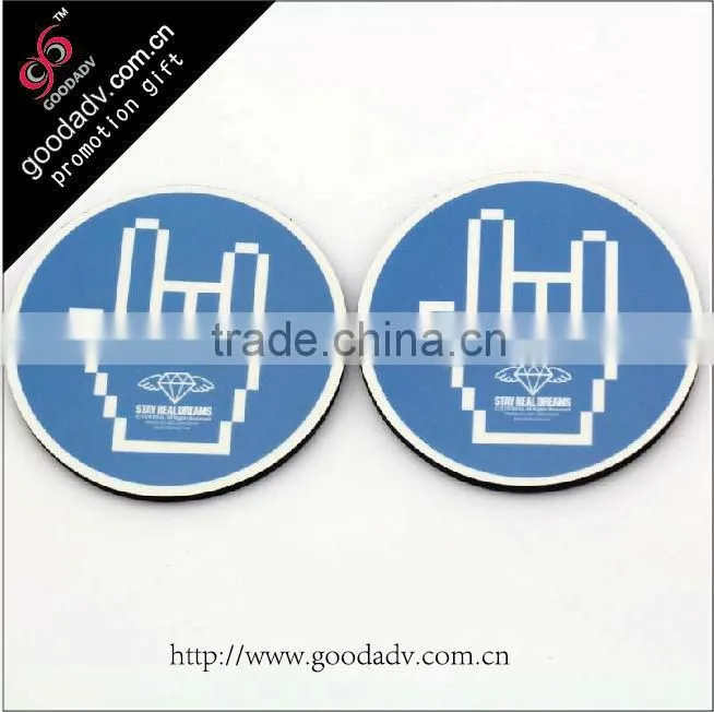 New promotion of eco friendly corporate gifts eva foam cup coaster