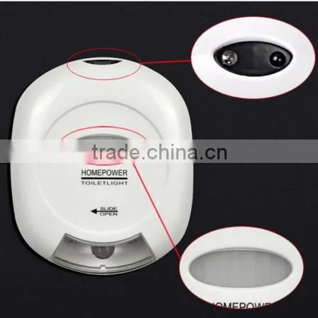 Factory direct high quality and low price of the LED light sensor toilet