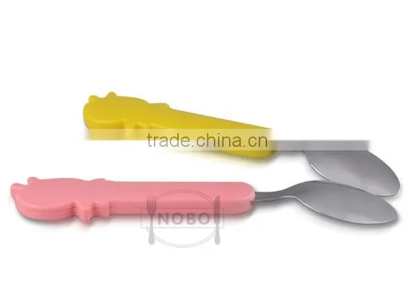 Nobo Child Tableware Spoon With Plastic Handle