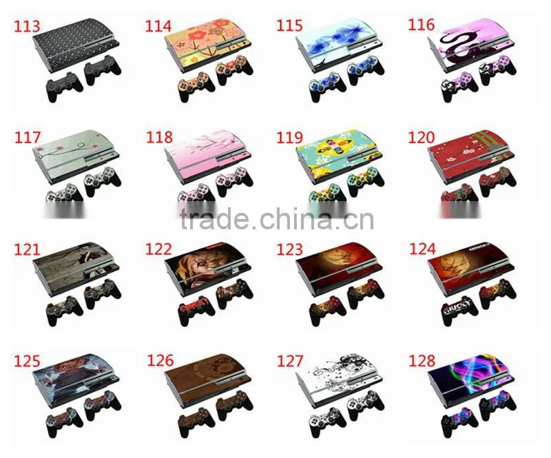 Sell for PS3 console skin Wrap Sticker Skin for PS3 Controller