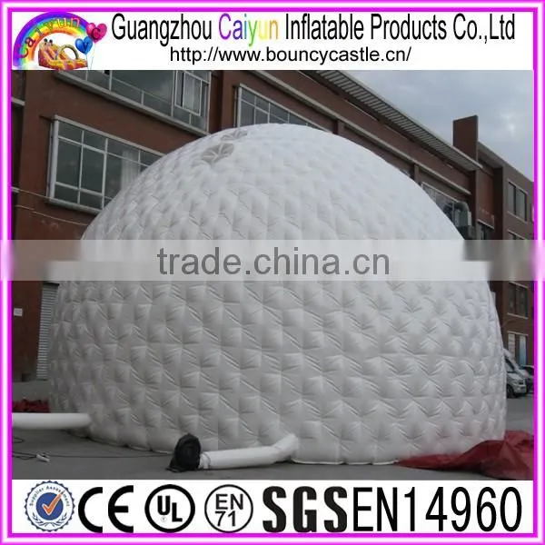 White Circle Inflatable Tent Outdoor Equipment
