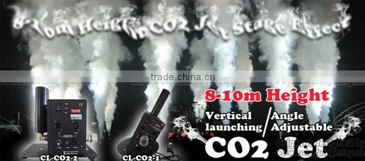 China Supplier Angle Adjustable 8-10m Height CO2 Machine