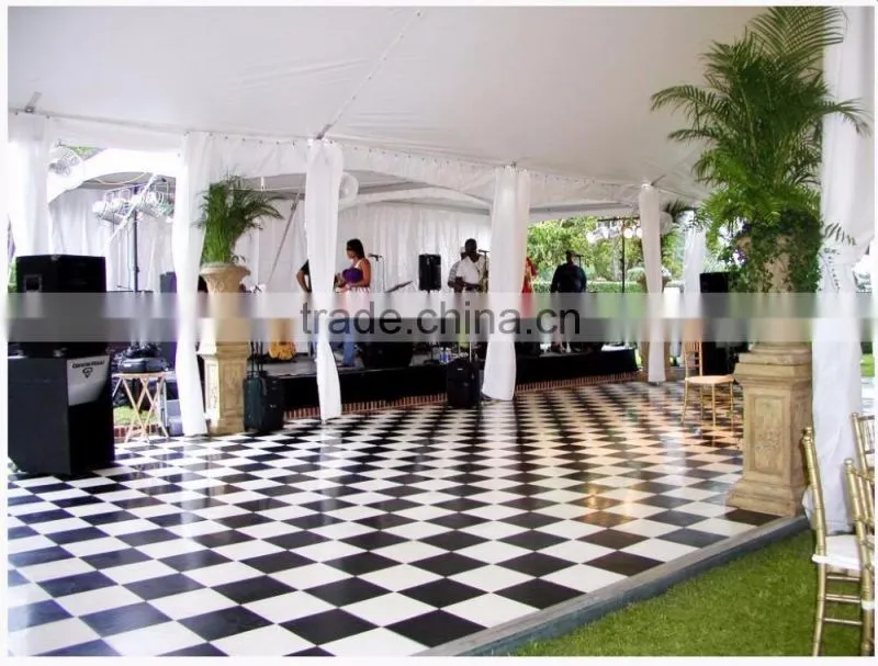 Wedding Night Club Dance Floor trade show floor tile interlocking flooring