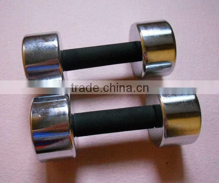 chromed dumbbell chrome dumbbell weight set