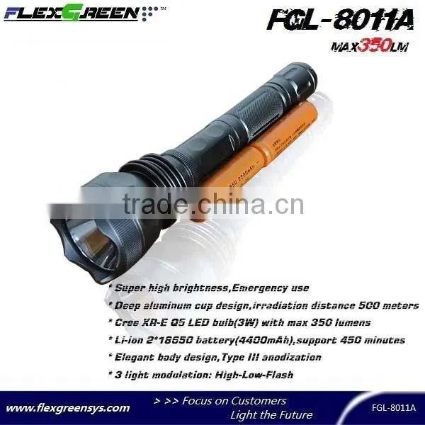 long distance Q5 LED super high brightness flashlight