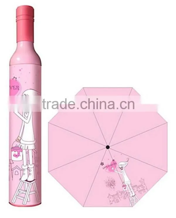 High quality new bottle doll umbrella