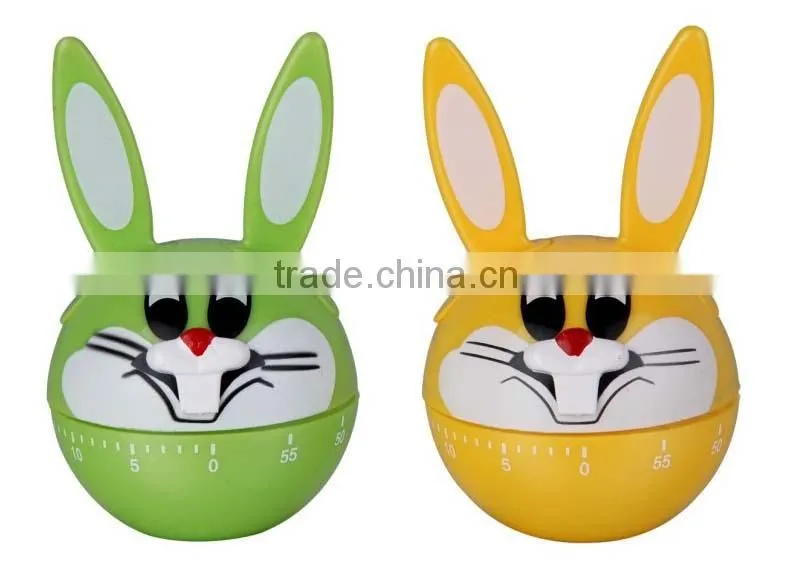 China supplier mechanical kitchen smile shape timer