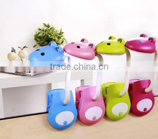 USB RECHARGEABLE SAVING ENERGY LED READING LAMP WITH CLIP