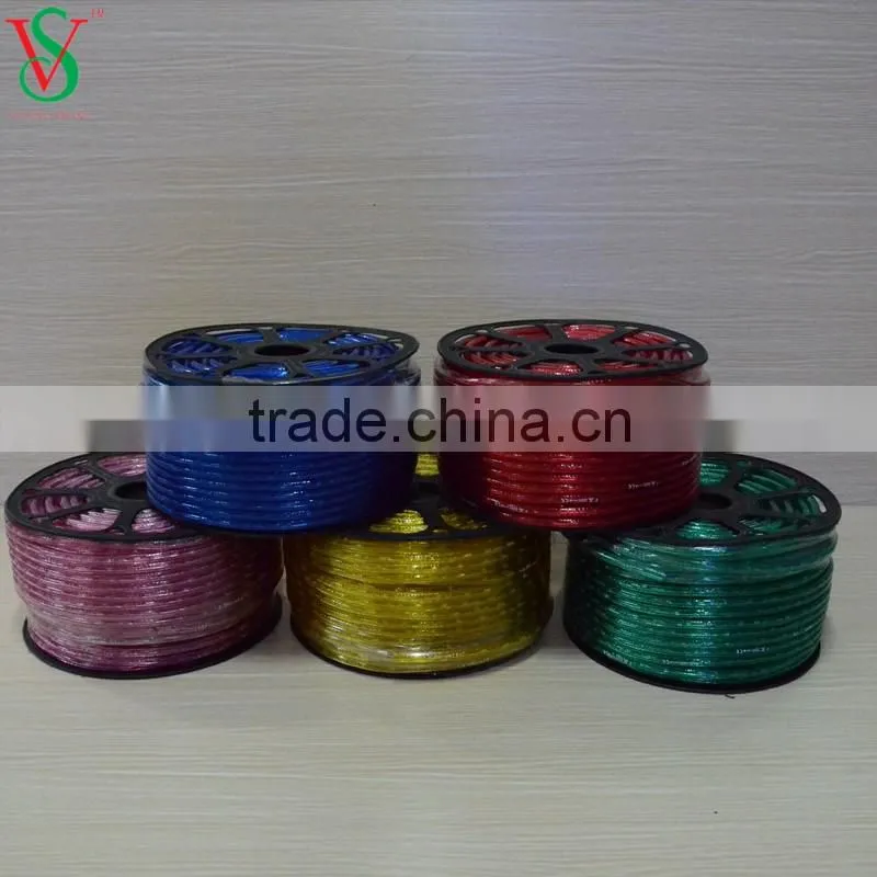 Outdoor 10mm 2wire Color led Rope Lights