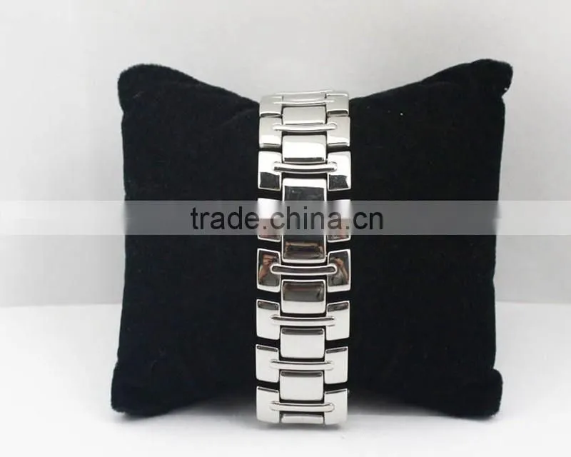 High Polish Link Chain Stainless Steel Cuff Bracelet Man