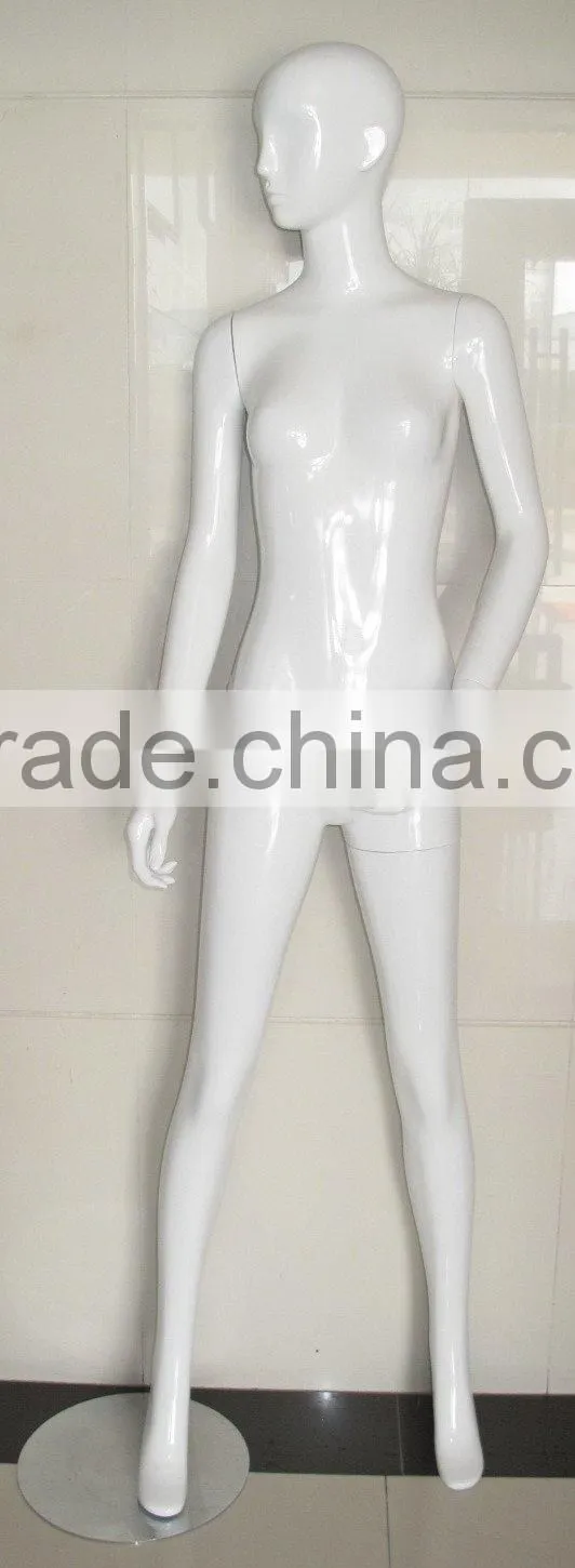 Glossy mannequins