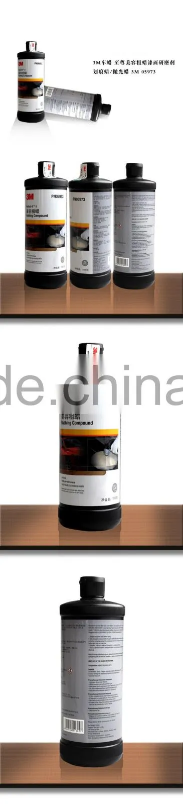 3M Rubbing Polishing Compound Car wash wax