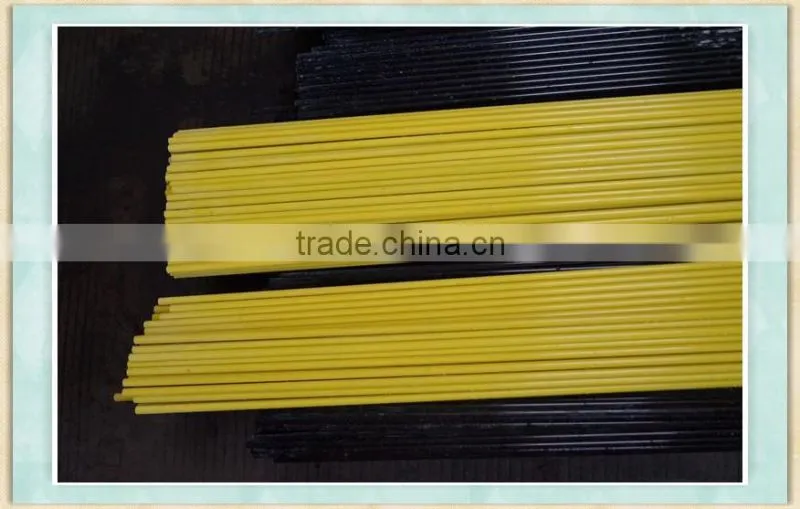 Custom solid fiberglass rod, colourful fiberglass rods