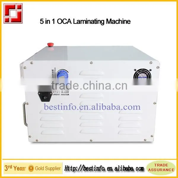 5 in 1 LCD vacuum oca laminating machine mobile phone Lcd repair machine