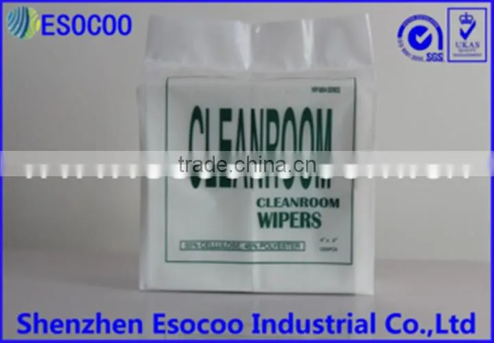 6*6 cost-effective cleanroom wiper & dust free cloth paper