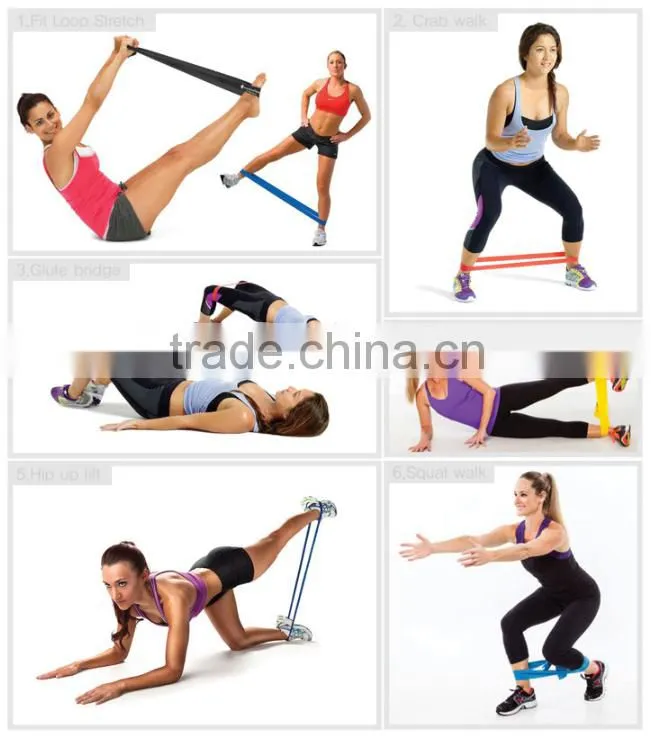 LATEX RESISTANCE BAND / equipment gym/BAND