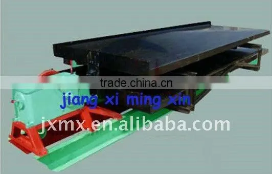 Laboratory table separator for ore mining equipment