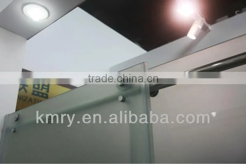 304 Stainless Steel Roller Shower Enclosure Cubicle Best Price Tempered Glass Plastic Sliding Shower Door(KD8013A)