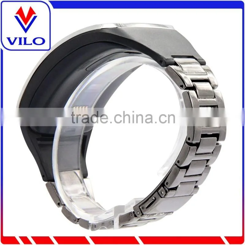 20mm Stainless Steel Watch Band Strap Solid Links Color Silver band for Samsung Gear S2