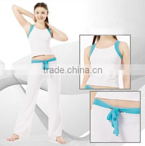 Gray female suits kyodan yoga wear