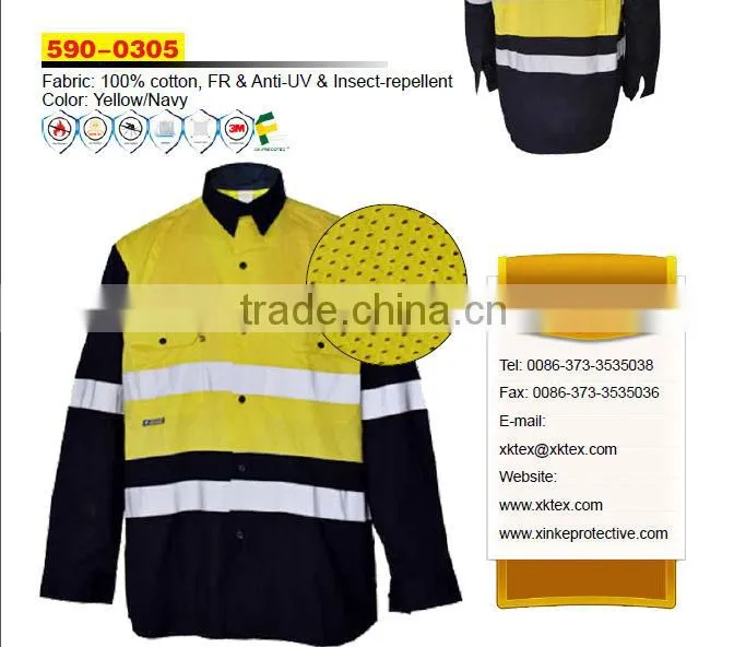 wholesale non-toxic mosquito repellent garment for outdoor worker