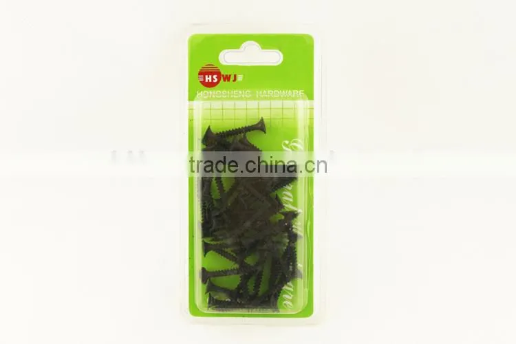 Double head screws with plastic expansion /two head screw