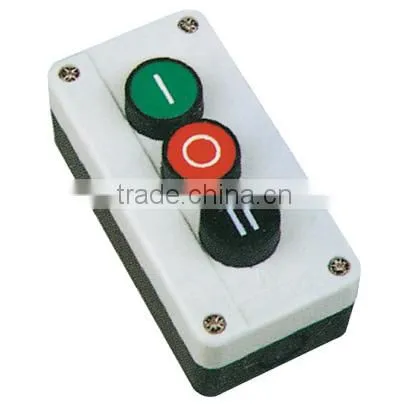 CNGAD 2 flush green 1 flush red button control box(electrical control box, 3-button switch box)(GB2-B339)
