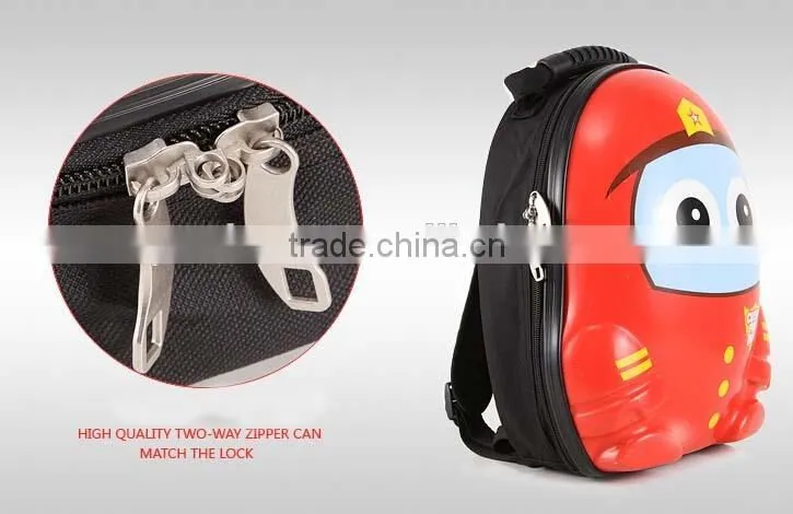 fashion cartoon kids hard shell backpack