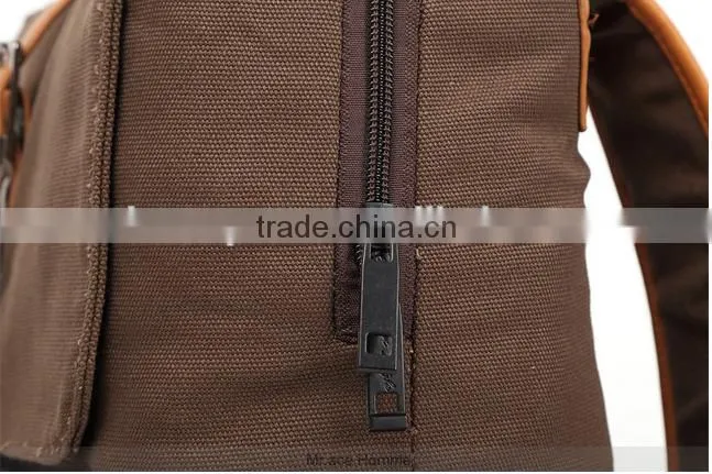 canvas backpack wholesale with designer for student / sports