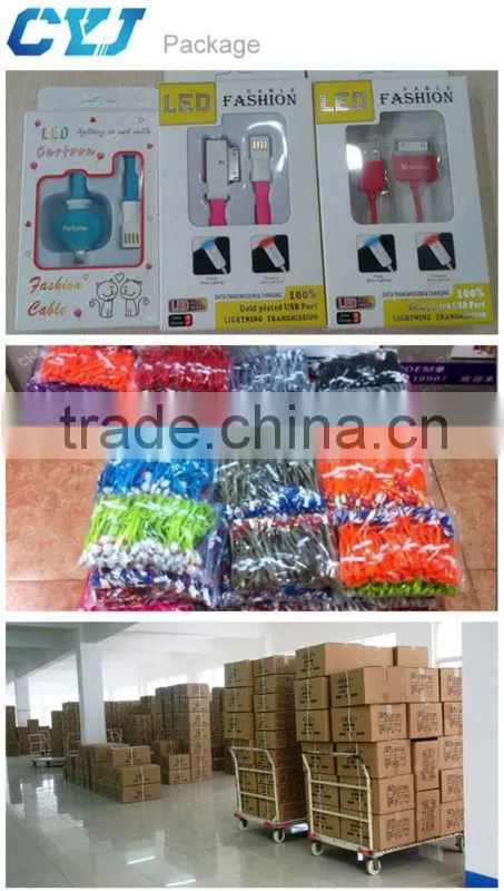 usb cable supporting for samsung fast charger
