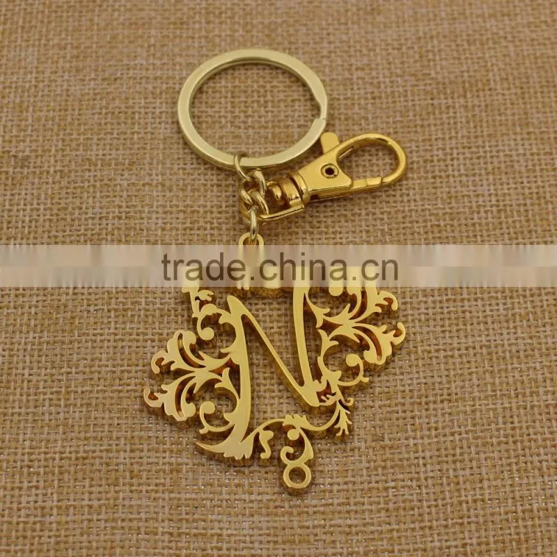 Custom promotion sale metal high quality metal zz top keychain