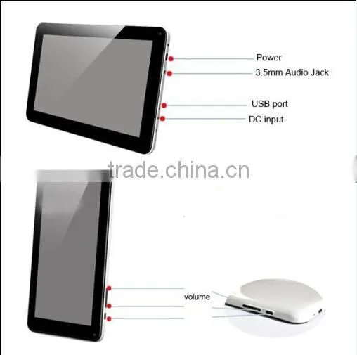 Q7S 7 " inch RAM 1gb Hard Disk 8GB Nand Flash Build-in Camera Front 0.3 Mega & Rear 2.0 Mega Network WiFi 802.11b/g/n Support 3G