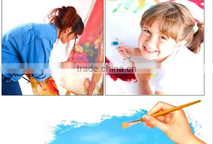 art set of 54pcs with drawer color paper box
