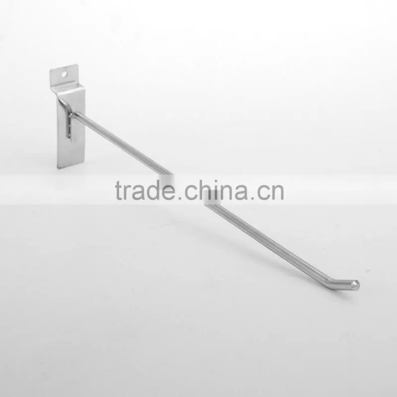High quality common mounting hooks slatwall single mdf hooks