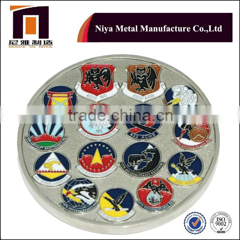 2016 new design cheap custom made coins