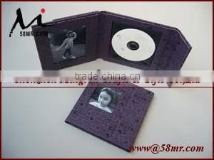 2015 Child Leather CD DVD Case Box Cover foilo