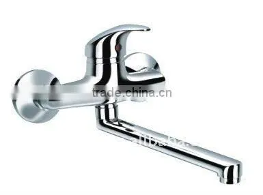 single lever mural sink mixer