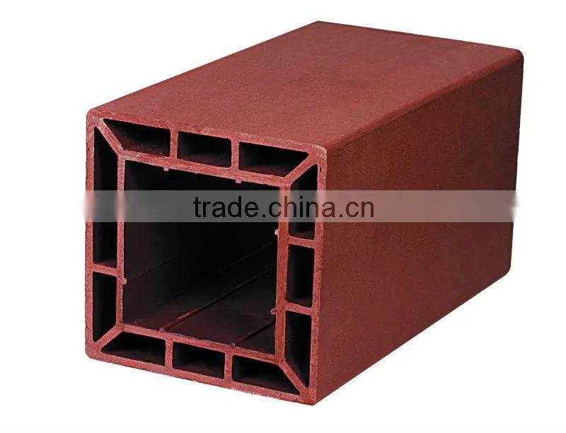 recycled wpc composite fence post wood