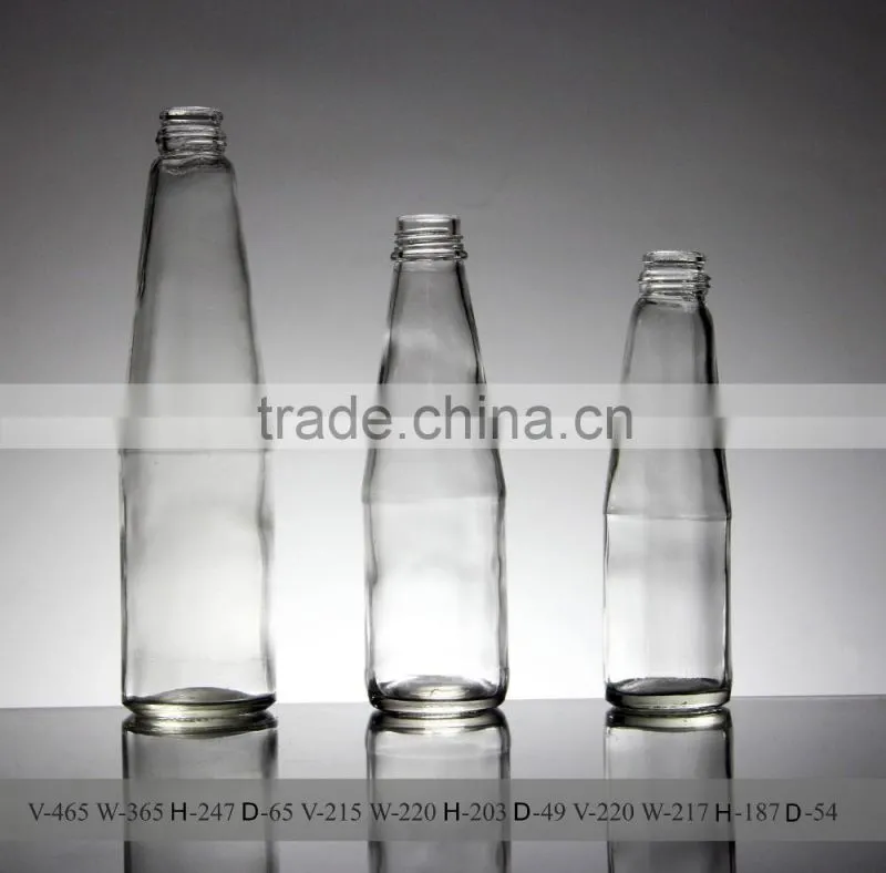 200ml 170ml flat glass wine bottle flask glass whisky bottle