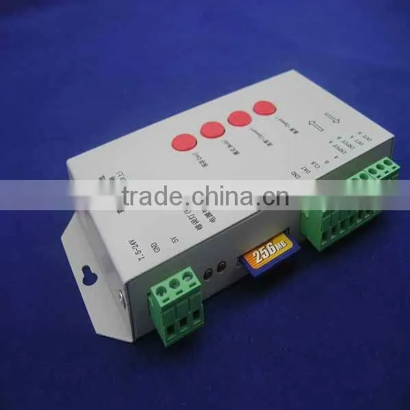 led pixel controller rgb with SD card T-1000s Pixel led rgb controller